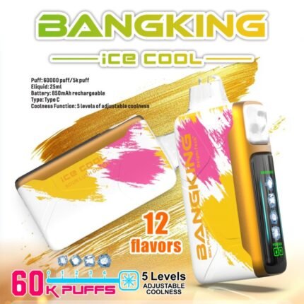 Bang King Ice Cool 60000口一次性拋棄式電子煙