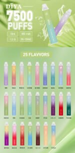 DIYA叮啞7500口一次性電子煙